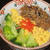 さば缶とブロッコリーの三色丼