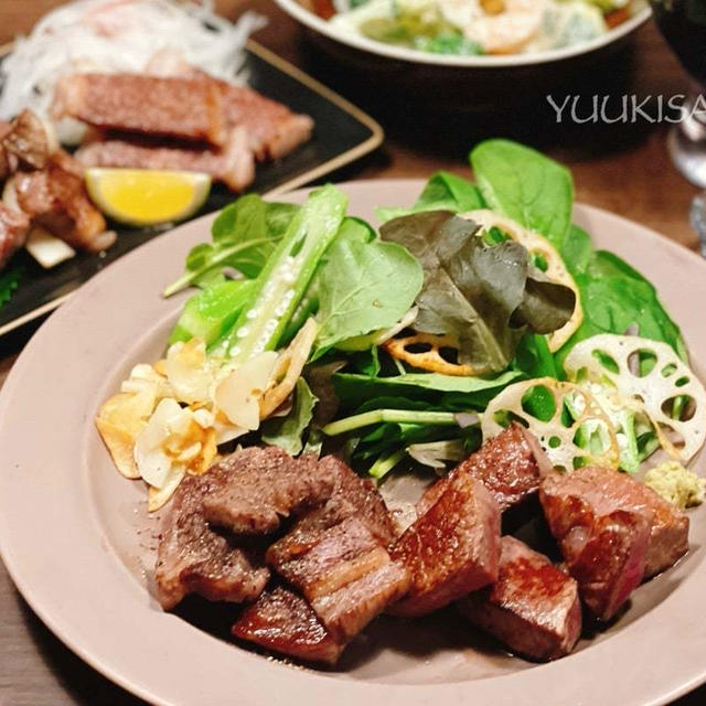 至福のステーキプレート！