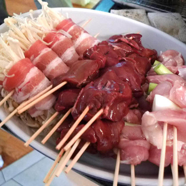 焼き鳥パーティ