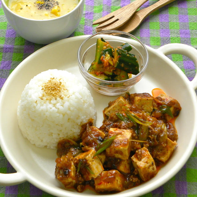 麻婆豆腐　〜中華の基本でおうちカフェごはん〜