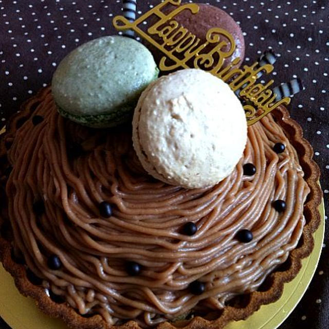 お母さんの誕生日ケーキ