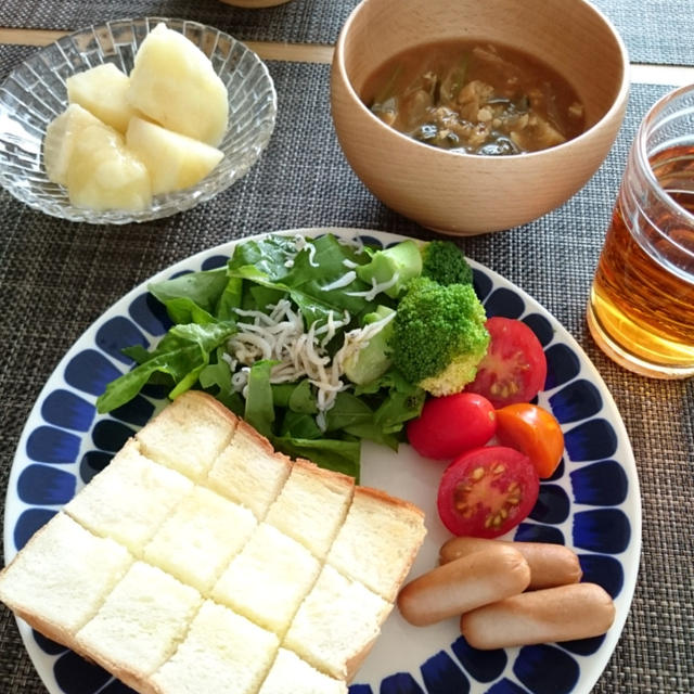 4歳息子毎朝の日課と朝ごはん