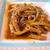 パプリカとネギの簡単カレーペンネ