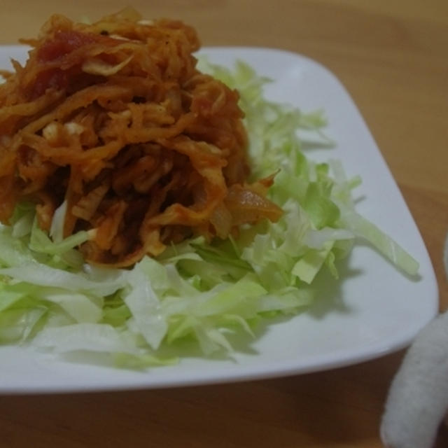 切り干し大根のトマト煮☆　日本酒