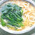 旬のほうれん草が甘い〜ふわトロかき玉スープとうどん。