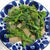 ★菜の花とこんにやくの韓国焼肉屋の甘辛いサラダ。