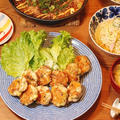 組み合わせ最高！「鶏胸×チーズ」のヘルシーバーグ定食