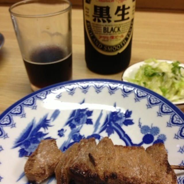 【祐天寺】忠弥　おいしいもつ焼き　