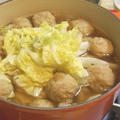 忙しいときにぴったり♪白菜と鶏団子のシンプル鍋★ by shioriさん