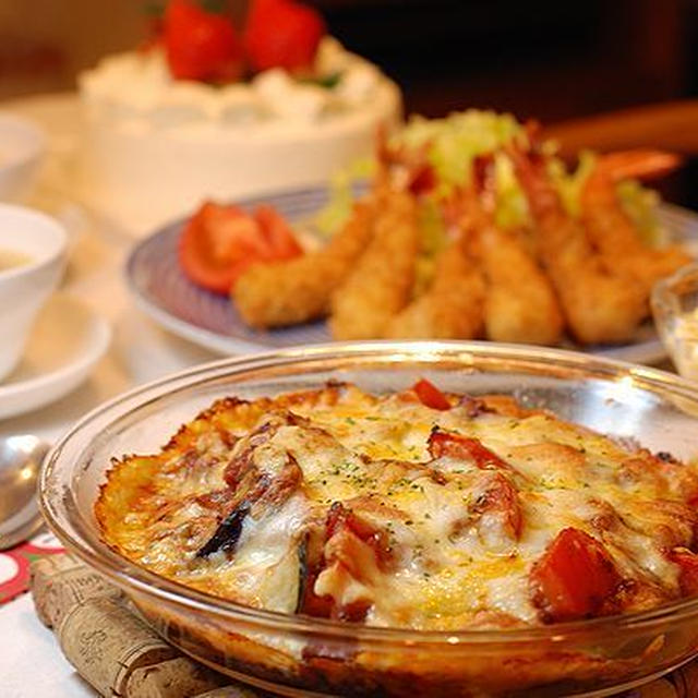 ２学期終了のお祝い定食