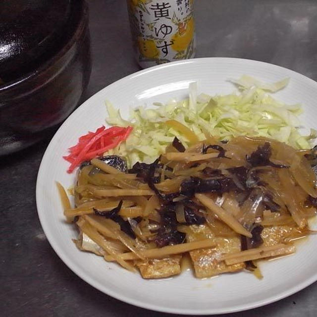 サバの竜田焼き野菜あんかけ