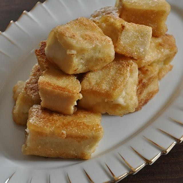 従来のイメージを覆すおいしさ! 高野豆腐のふわっと焼き