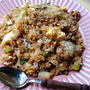 BOSCOシーズニングオイル☆ローストガーリック風味の納豆かりっかりチャーハン