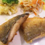 ホッケのハーブ焼き　　ニラのみそ汁