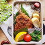 本日のお弁当＊アジフライ弁当＊今日のPマン