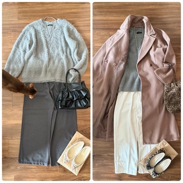 シャギーニットと超プチプラコート＆気になる冬の服とか（ネックレスのリンク追記しました）