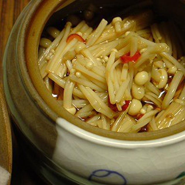 ピリ辛なめ茸☆レンジで3分！