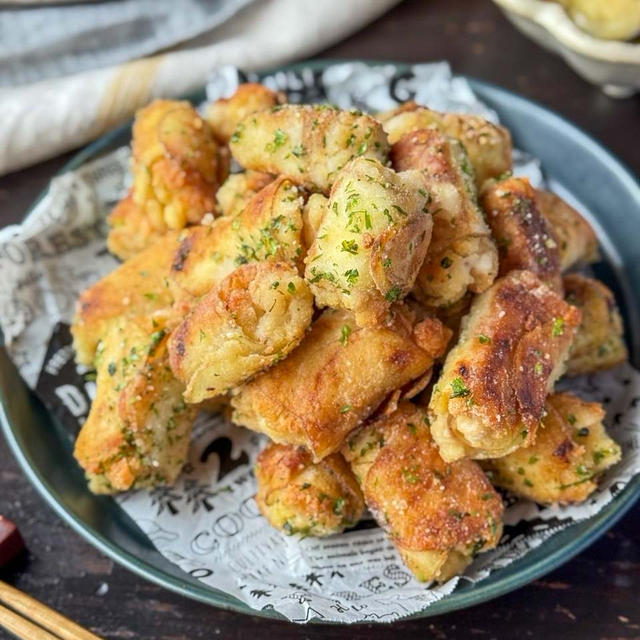 このフォルムが可愛い☆くるくるのり塩チーズポテチキン