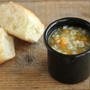 ぷちぷち食感・押し麦とたっぷり野菜のスープ