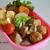 簡単お弁当レシピ【１０分でできる！肉団子と玉ねぎの甘辛いため弁当】