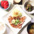 【　葱塩レモンの豚肉ソテーと ういろう　】