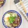 ＊初ひもかわ！肉玉うどん＊