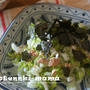 白菜とツナのもみ海苔サラダ