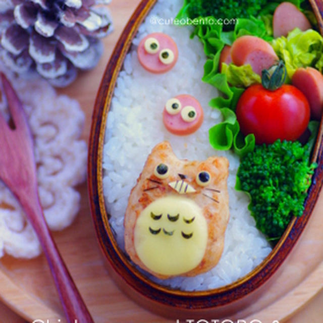 トトロナゲットのキャラ弁