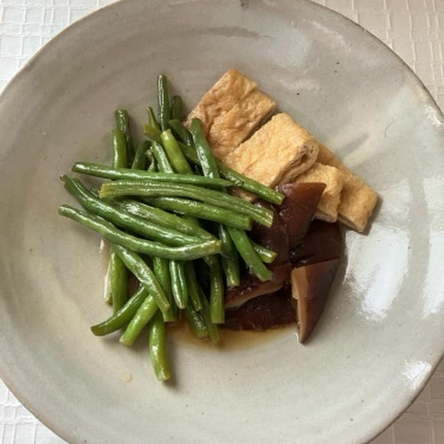 夏の煮物は冷たく