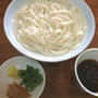 朝の麺は「釜揚げうどん」