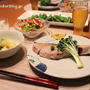 『鰤の塩焼き』とストウブで副菜の献立。