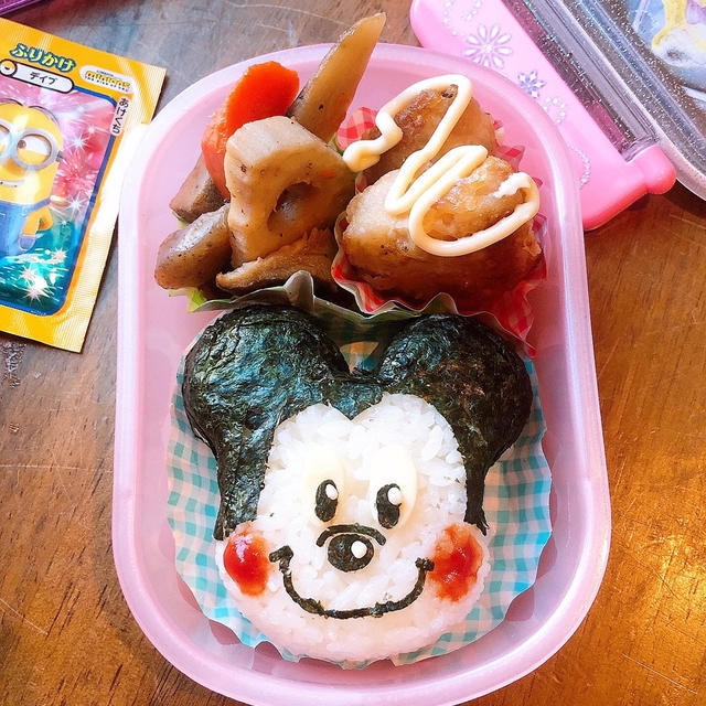 ミッキー弁当です！！