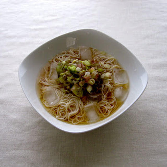 ミョウガ素麺