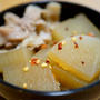 大根と豚肉の生姜煮☆