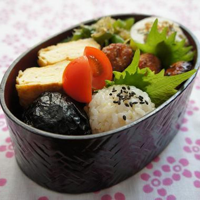 東京発、東京初・・・今日のお弁当☆