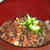 カレー風味の蓮根丼