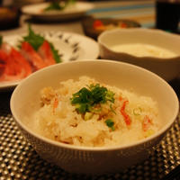 金目鯛の炊き込みご飯　（レシピ）