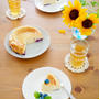 大豆粉のベイクドチーズケーキ　de　Tea time。。。