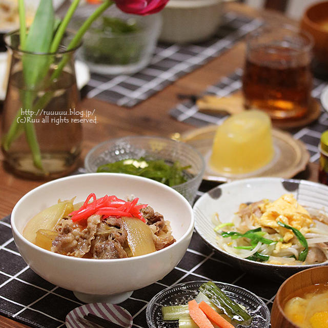 【献立】神戸牛牛丼。～贅沢と節約と不安もいっぱいだよねって話～
