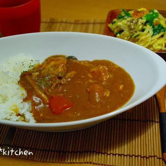 カレー好きさん必見☆カレーに合う合うサラダ2種！！