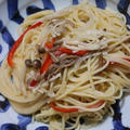 5月6日　　茸の バター醤油パスタ