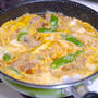 手軽な親子丼をフライパンで
