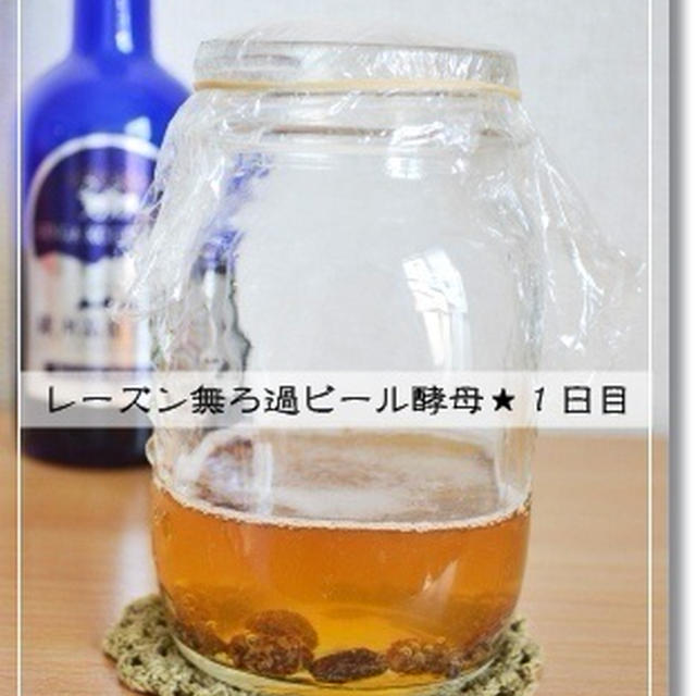 レーズン無ろ過ビール酵母☆
