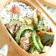 ゴーヤチャンプル弁当【心安らぐもの】