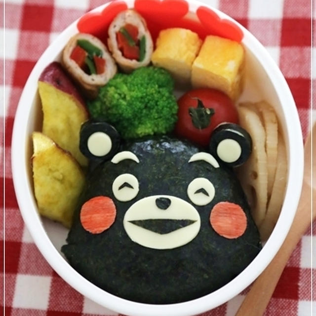 くまモン キャラ弁 By Momoさん レシピブログ 料理ブログのレシピ満載