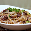 肉もやしソースパスタto「ぱらぱら焼き豚チャーハン」