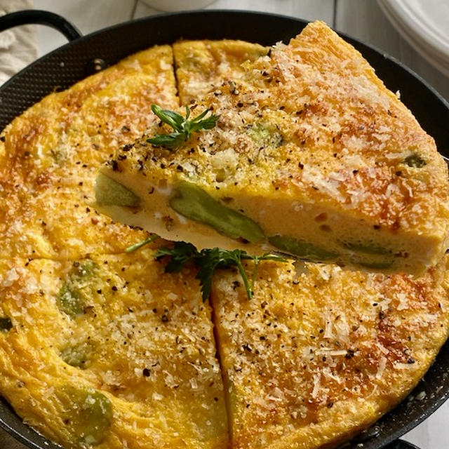 今が旬！そら豆のフリッタータ