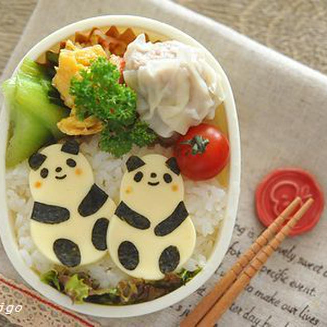 パンダのお弁当
