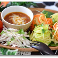 【つけスパ】野菜入りスパdeつけスパゲティワンプレート