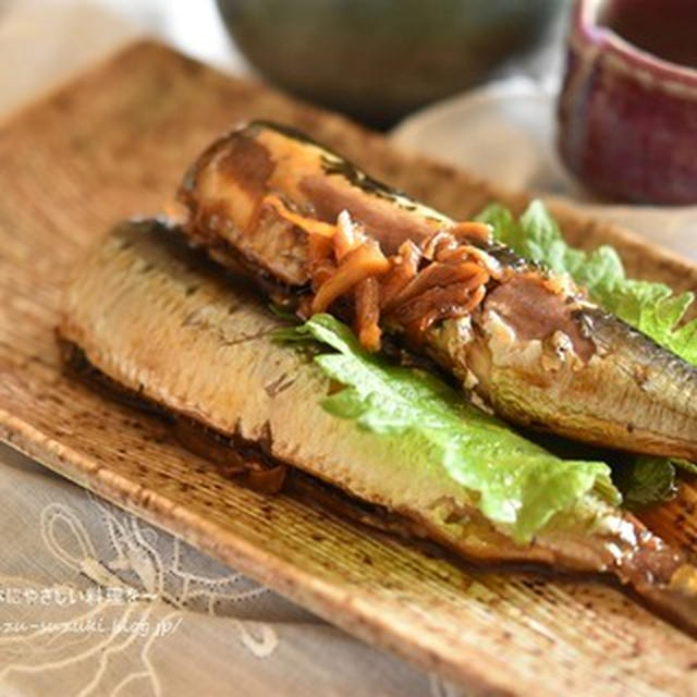 魚料理も煮るだけ簡単♪細かいポイント付き【いわしのと生姜の煮付け】